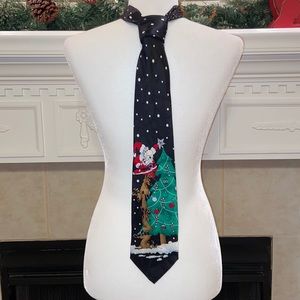 Specialties by Hallmark Silk Santa Tie